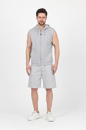 ست بالاتنه و پائین تنه مشکی مردانه بافت DAMGA JEANS - کد 931342046