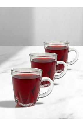 فنجان چای سفید شیشه CİHO - کد 931498959