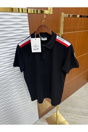 پولوشرت مشکی مردانه %100 پنبه Moncler - کد 931332848