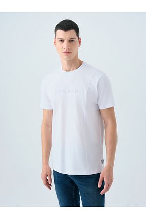 تیشرت سفید مردانه اسلیم فیت Loft - کد 921529680