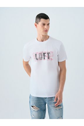 تیشرت سفید مردانه رگولار Loft - کد 922270802