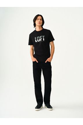 شلوار مشکی مردانه پارچه Loft - کد 859031554