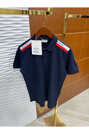 پولوشرت سرمه ای مردانه %100 پنبه Moncler - کد 931365144