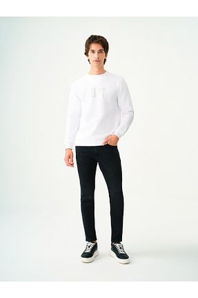 سوئیشرت سفید مردانه ساده Loft - کد 856010935