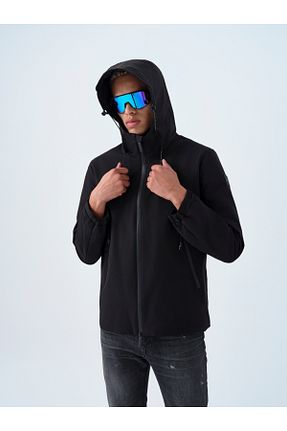 کاپشن مشکی مردانه رگولار Loft - کد 922270982