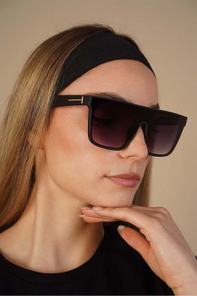 عینک آفتابی مشکی زنانه 61 Stil Noktası - کد 931381266