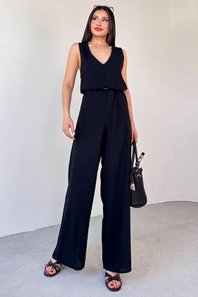 لباس مشکی زنانه پنبه ای Cappmoda - کد 931705320