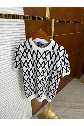تیشرت سفید مردانه Relaxed Moncler - کد 931398597
