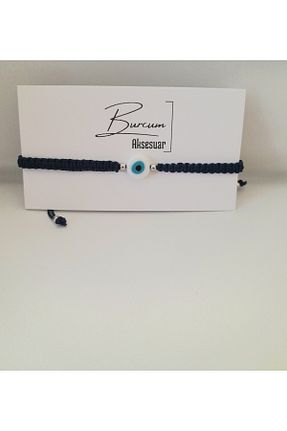 دستبند جواهر سفید زنانه منجق burcum aksesuar - کد 794774168