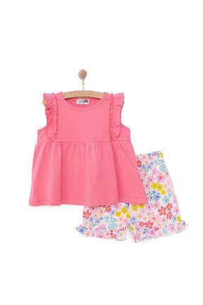 ست نوزادی صورتی بچه گانه ebebek Hello Baby - کد 931412536
