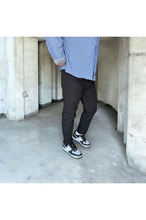 شلوار جین مشکی مردانه پاچه ساده Roil Wear - کد 931421598