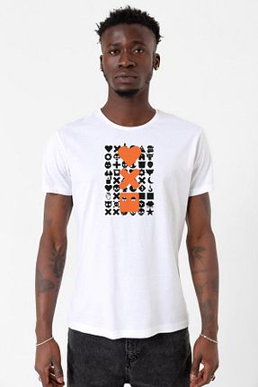 تیشرت سفید مردانه رگولار Tshirthane - کد 788956425
