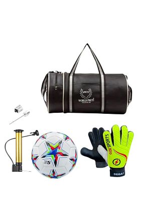 دستکش دروازه بانی زرد مردانه Gök Sports - کد 931436987