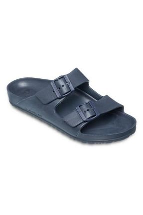 دمپائی سرمه ای مردانه چرم مصنوعی Quiksilver - کد 927784257