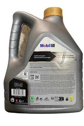 روغن موتور و افزودنی موتور خودرو 4 Litre Mobil - کد 6843715
