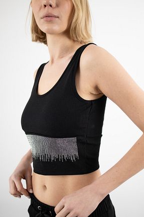بلوز مشکی زنانه رگولار Butik Suat - کد 931447594