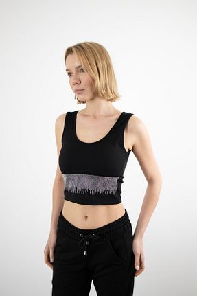 بلوز مشکی زنانه رگولار Butik Suat - کد 931447594