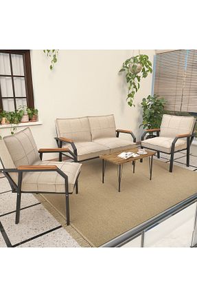ست باغچه بژ فلزی Mygusi - کد 384823027