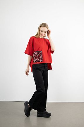 شلوار مشکی زنانه پنبه ای Butik Suat - کد 928060355