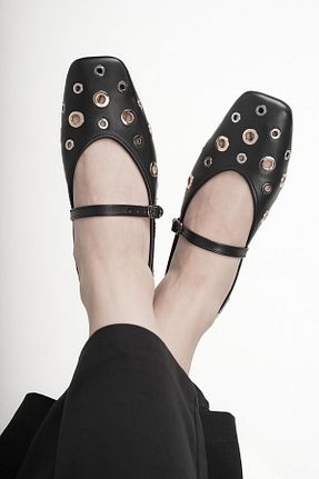 بابت مشکی زنانه چرم مصنوعی Stilbagshoes - کد 922689135