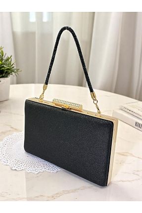 کیف مجلسی مشکی زنانه فلزی Biçanta - کد 931456576