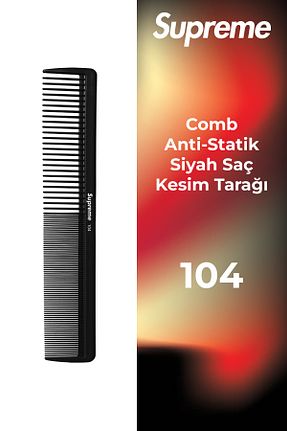 برس و شانه مو مشکی Supreme - کد 854151703