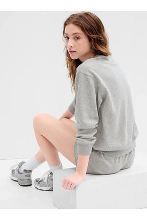 سوئیشرت طوسی زنانه رنگی GAP - کد 931478053