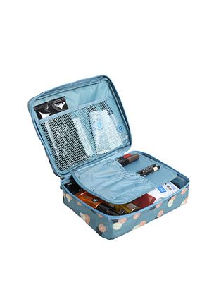 کیف آرایش آبی Ecoform - کد 928897899