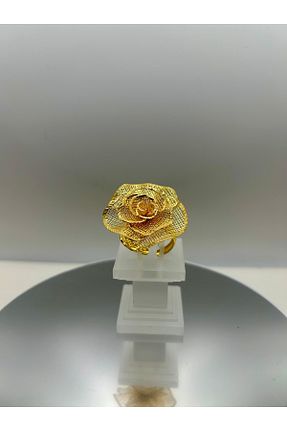 انگشتر نقره طلائی زنانه زیرکن NYR Gold Silver - کد 885223511