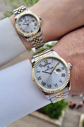 ساعت مچی طلائی زنانه 26-30 میلی متر Daniel Klein - کد 859900871