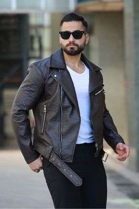 کت قهوه ای مردانه رگولار RHONES - کد 931488719