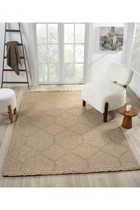 فرش بژ پلی پروپیلن Mariesse Home - کد 931490056