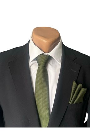 کراوات خاکی مردانه پلی استر HARES - کد 799822459