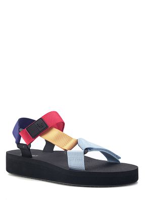 صندل سرمه ای زنانه پاشنه تخت Nine West - کد 932169696