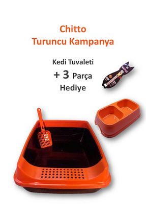 توالت گربه نارنجی KRT - کد 886345655