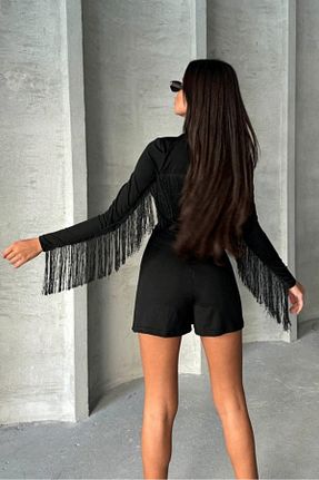 لباس مشکی زنانه کرپ ARUZ MODA - کد 931848769