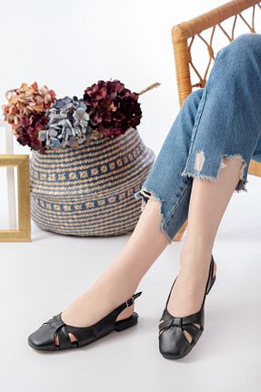 بابت مشکی زنانه چرم لاکی Santamarina - کد 816178632