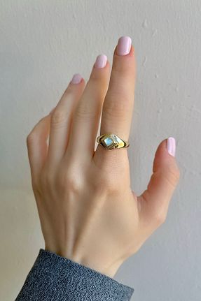 انگشتر جواهر زرد زنانه سنگ طبیعی Bijou Luz - کد 931574929