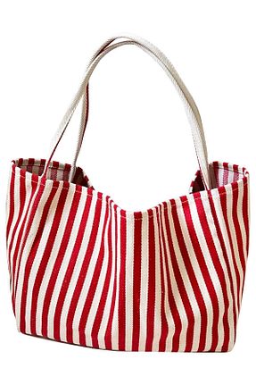 کیف ساحلی قرمز زنانه پارچه ای Woys Bags - کد 837971050