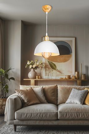 لوستر سفید پلاستیک AG LightDesign - کد 931584199