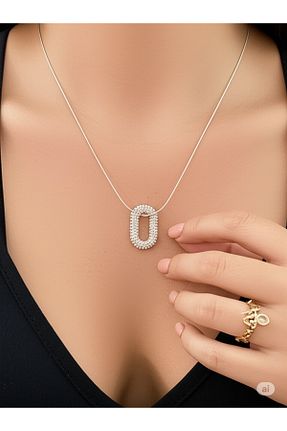 گردنبند استیل ( فولاد ) متالیک زنانه استیل ضد زنگ Esra Butik Hane - کد 926902147