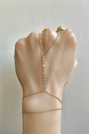 شاهمران جواهر زرد زنانه روکش طلا Bijou Luz - کد 931583374
