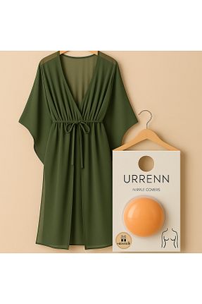 رویه بیکینی خاکی زنانه ساتن Pierre Cardin - کد 931331013