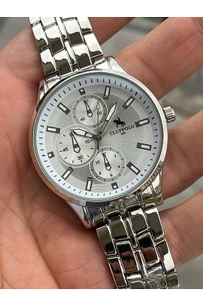 ساعت مچی سفید مردانه 41-46 میلی متر Clup Polo - کد 828771091