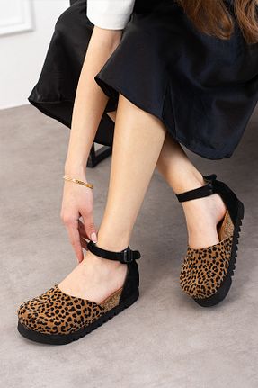 بابت قهوه ای زنانه چرم خالص Uniqueqoop - کد 931894352