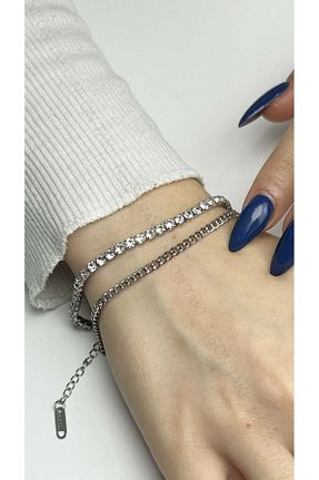دستبند استیل (فولاد) زنانه استیل ضد زنگ Neon Takı by Atalay - کد 849379286