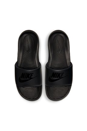 دمپائی مشکی مردانه چرم مصنوعی Nike - کد 100209577