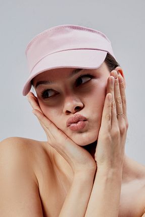 کلاه صورتی زنانه پنبه ای derikem - کد 931618858