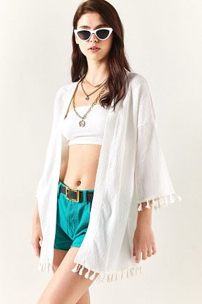 رویه بیکینی سفید زنانه پلی استر Best Dream - کد 932544671