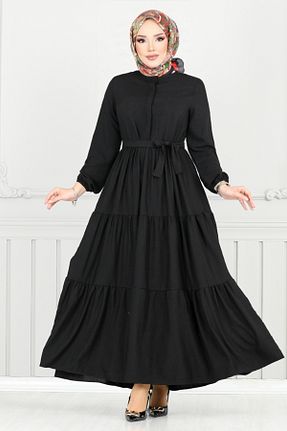 لباس مشکی زنانه بافتنی ModaMerve - کد 932186605